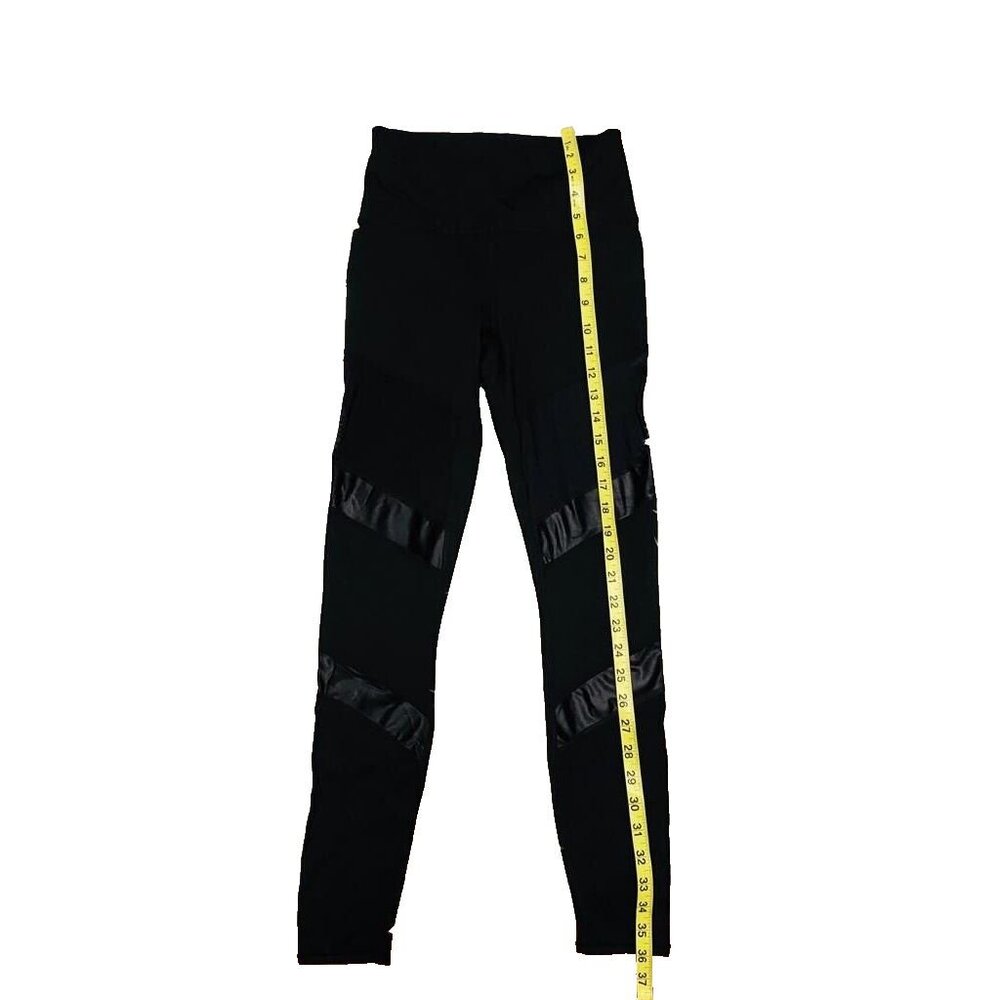 Fabletics Black Power Hold With Diagonal Stripe L… - image 2